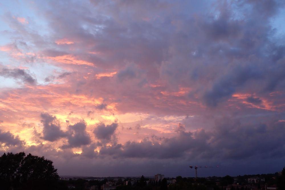 Coucher de soleil délicat