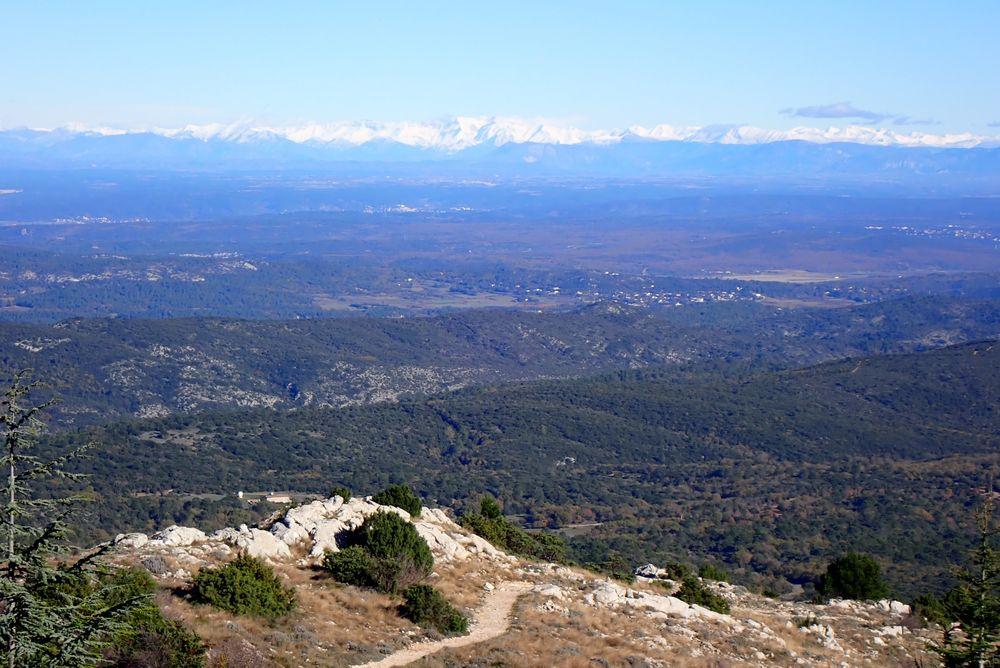 alpes enneigées vues du pic des Mouches